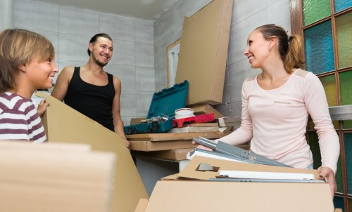Professional local removals team preparing a move in Newbarnet