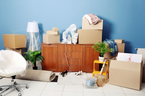 Professional movers handling compact relocation in New Barnet