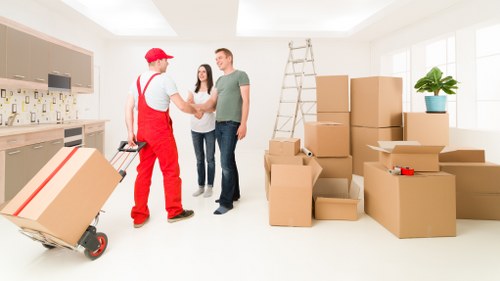 Secure household storage space for family belongings
